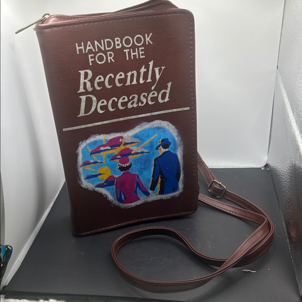 Handbook for the Recently Deceased Beetlejuice Crossbody Bag